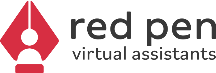 Red Pen Virtual Assistants Logo